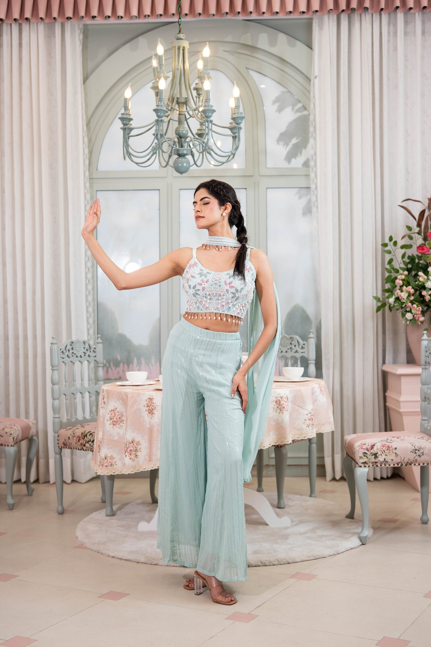 Mint To Be Palazzo Set