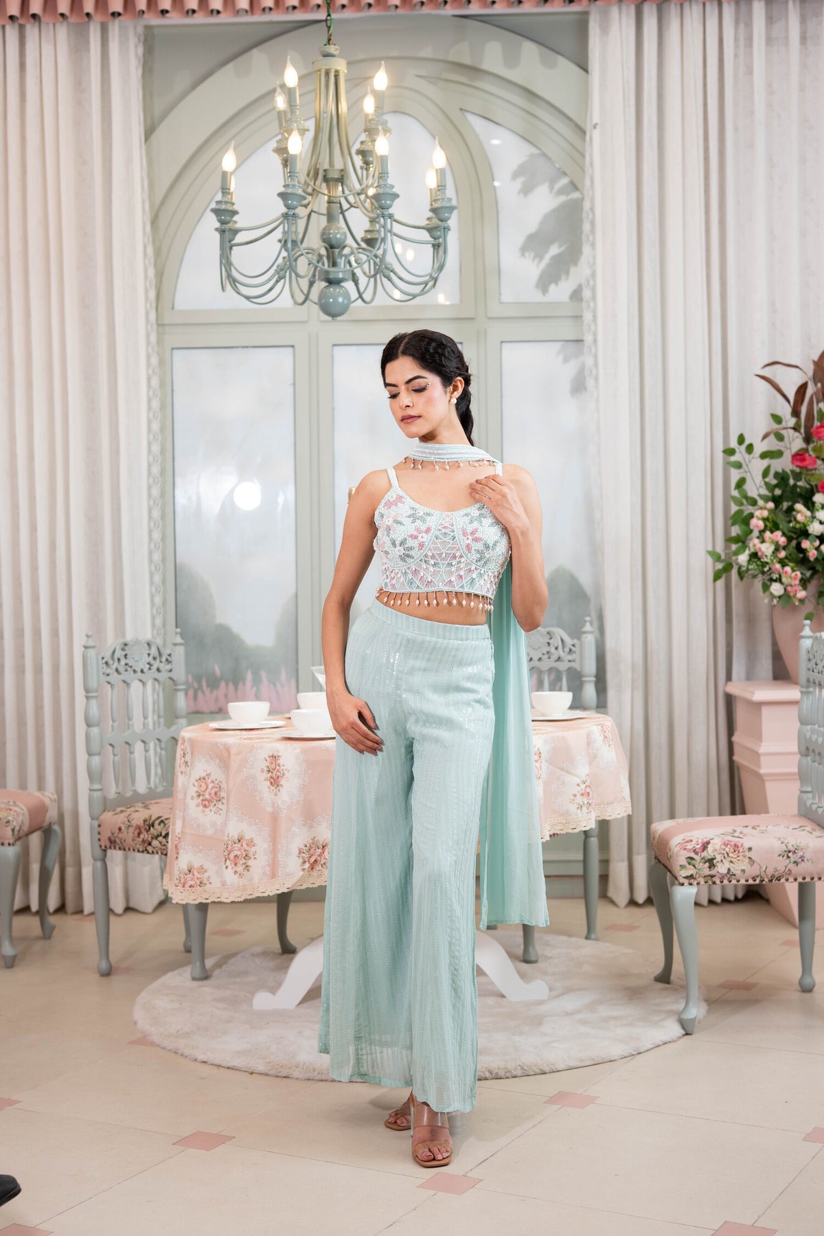 Mint To Be Palazzo Set