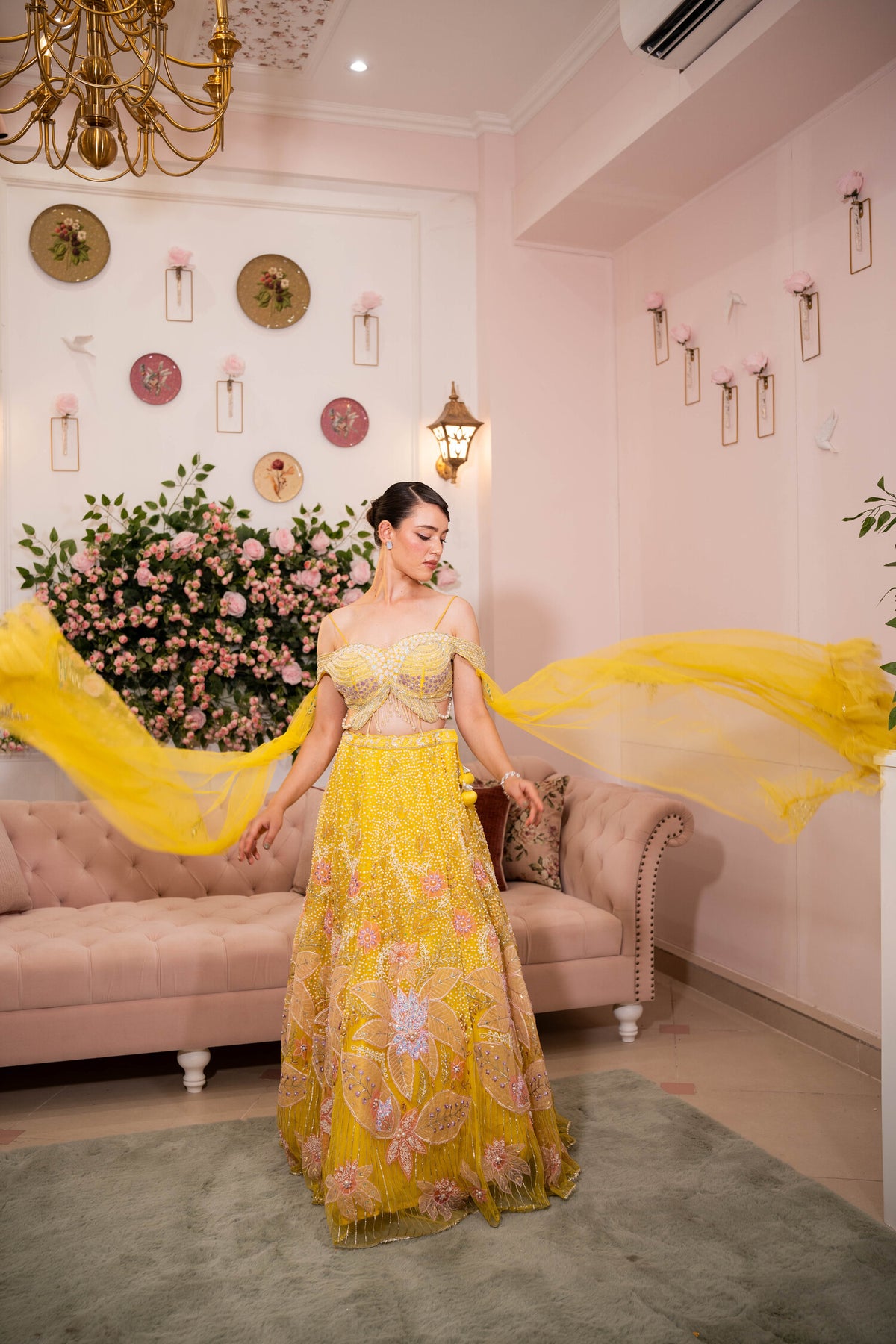 Sunlit Bloom Lehenga