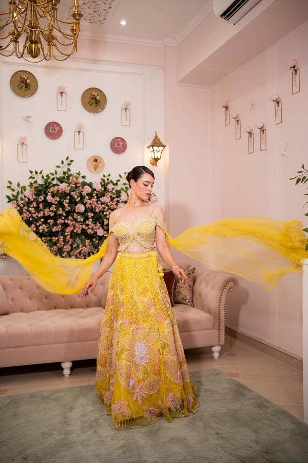 Sunlit Bloom Lehenga