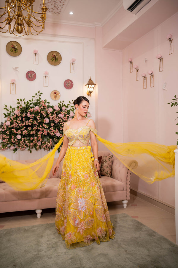 Sunlit Bloom Lehenga