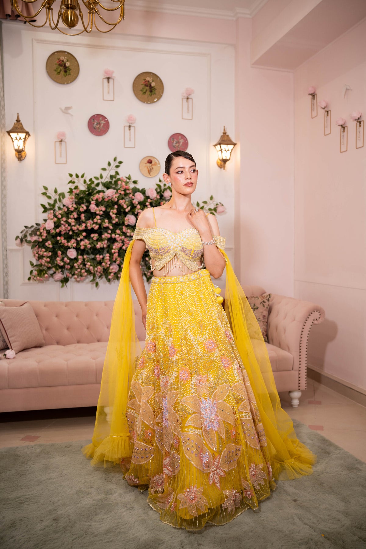 Sunlit Bloom Lehenga