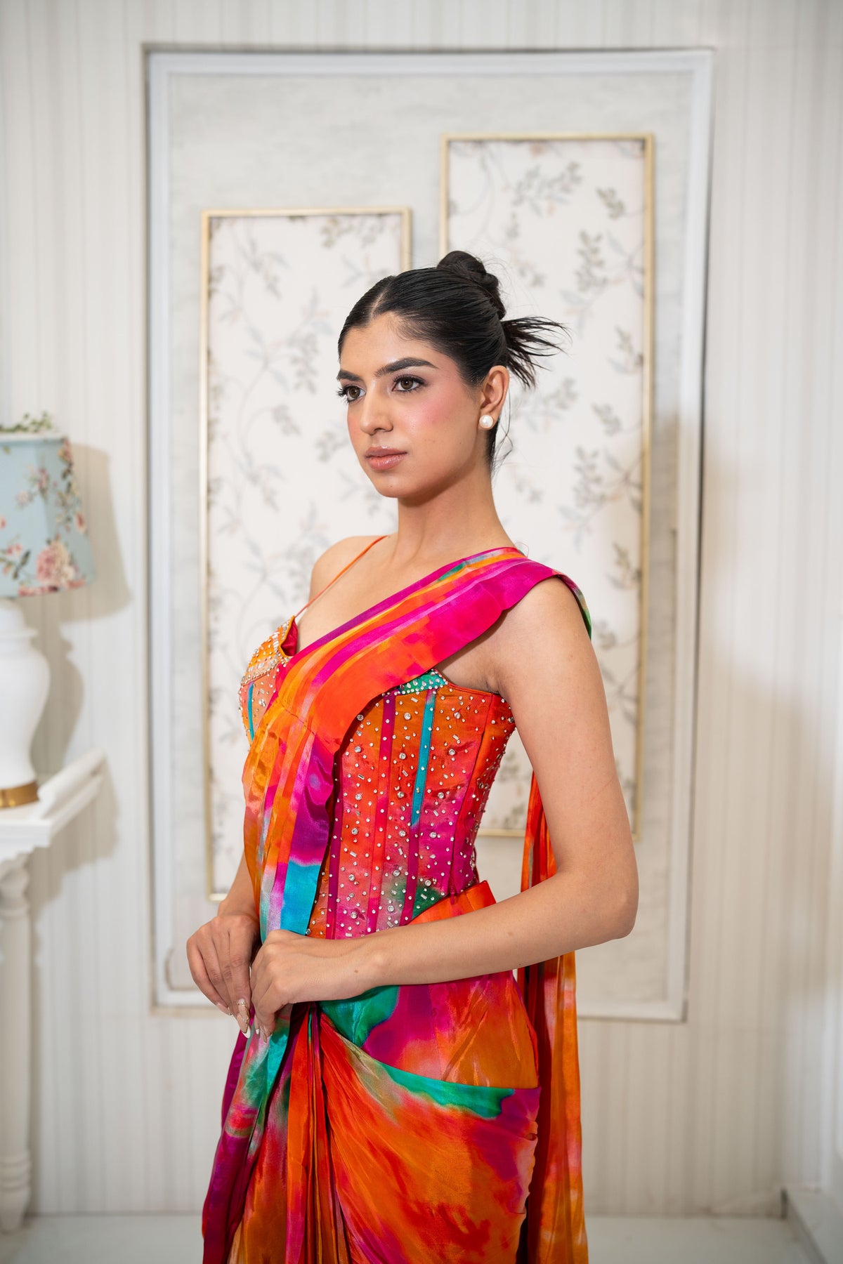 Rangrez Sunset Drape Saree