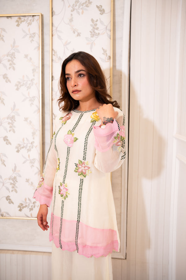 Ivory Garden Appliqué Set