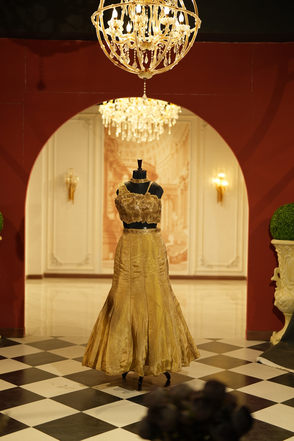 Auric Dynasty Lehenga