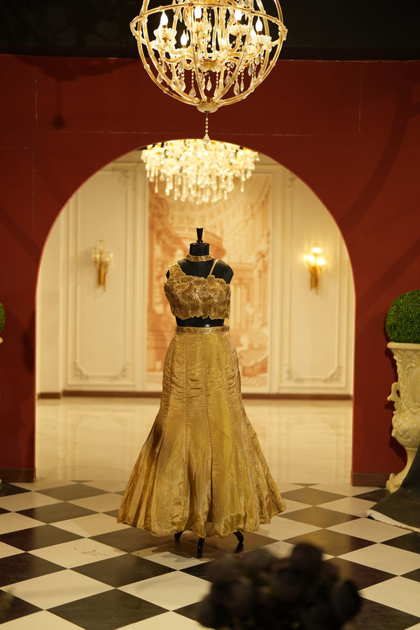 Auric Dynasty Lehenga