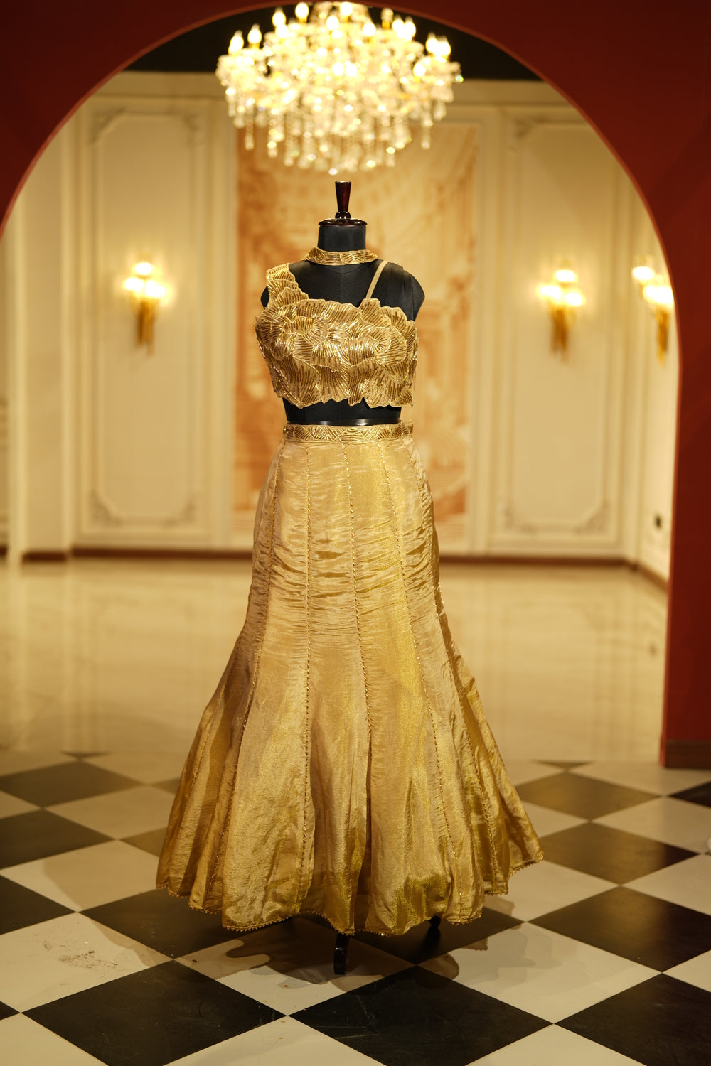 Auric Dynasty Lehenga
