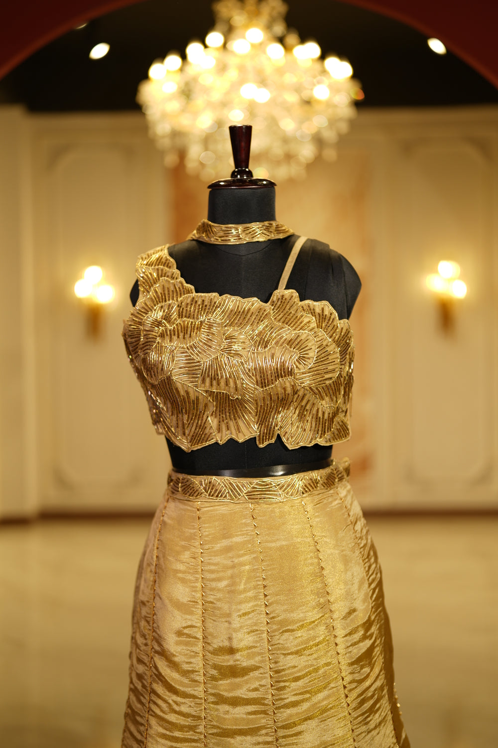 Auric Dynasty Lehenga