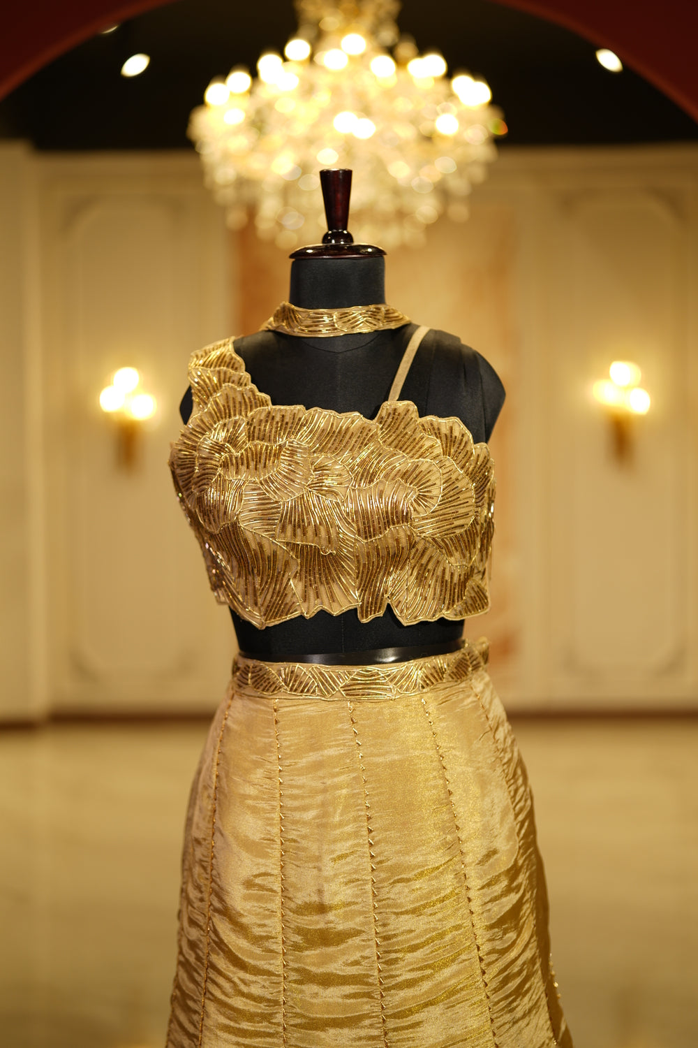 Auric Dynasty Lehenga