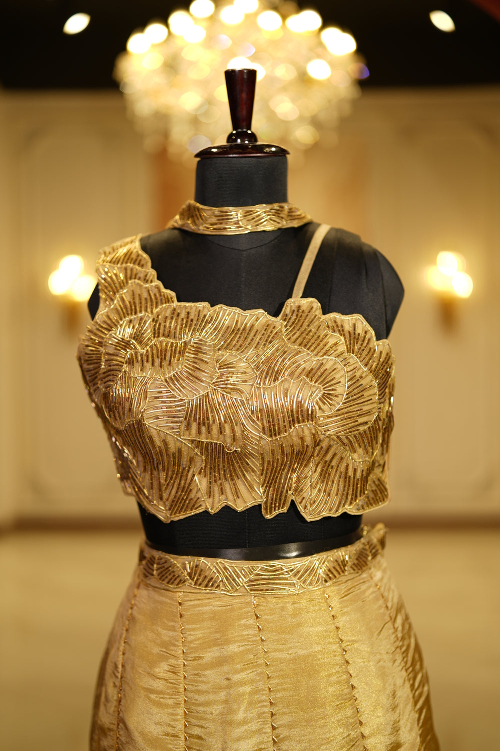 Auric Dynasty Lehenga