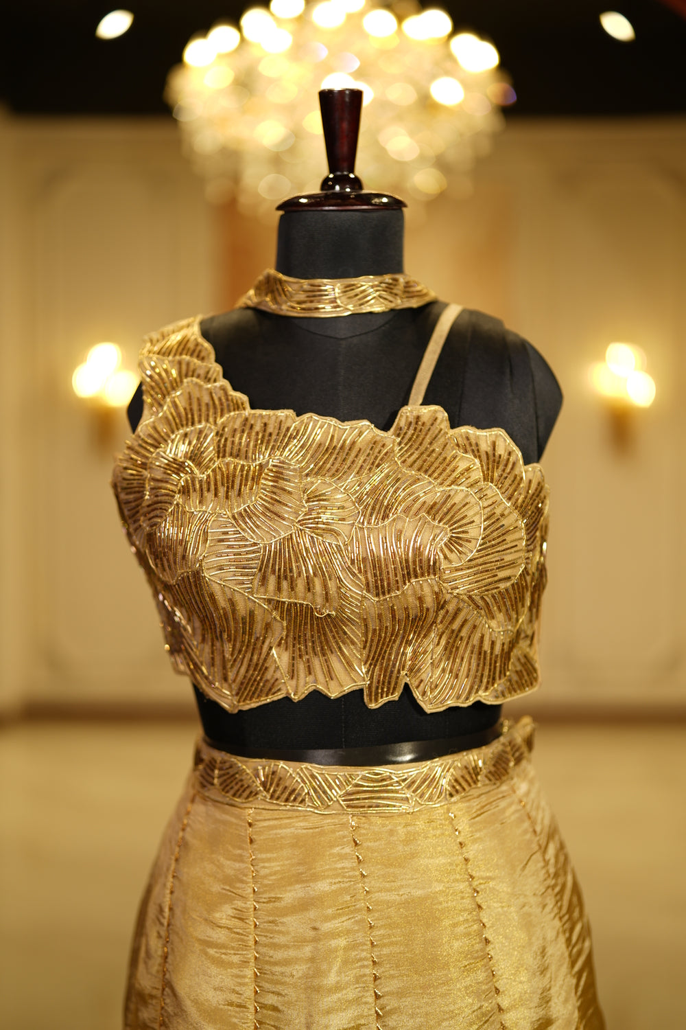 Auric Dynasty Lehenga