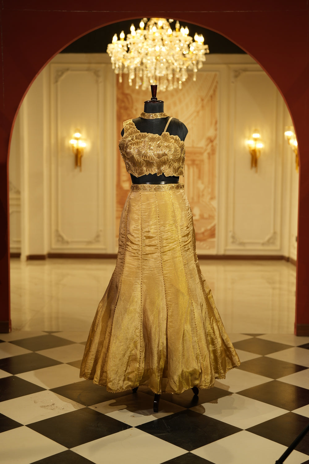 Auric Dynasty Lehenga