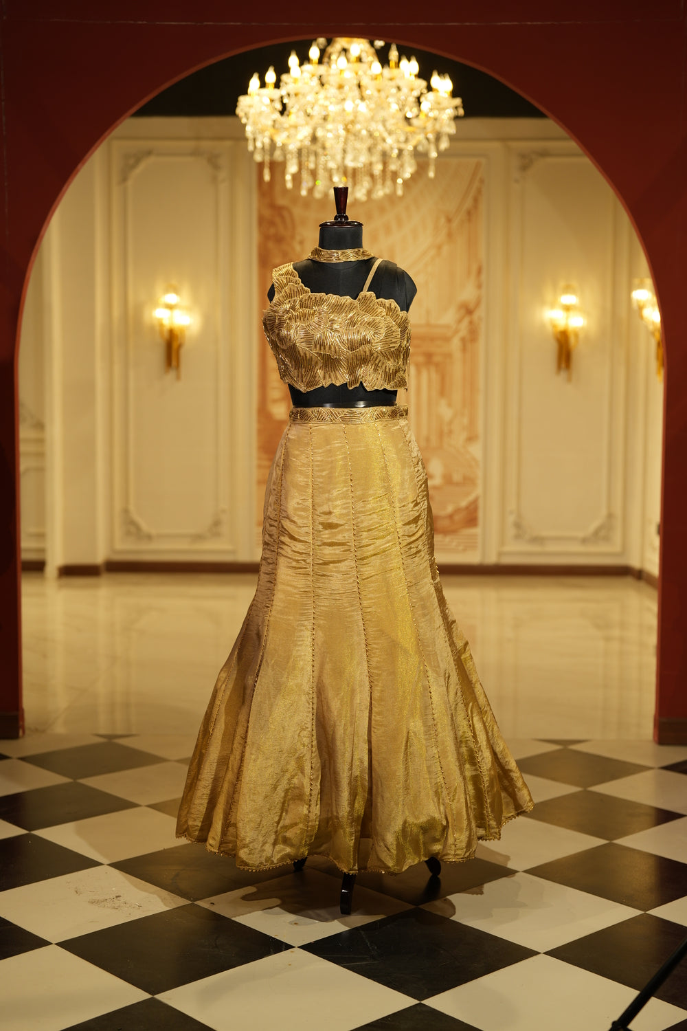 Auric Dynasty Lehenga