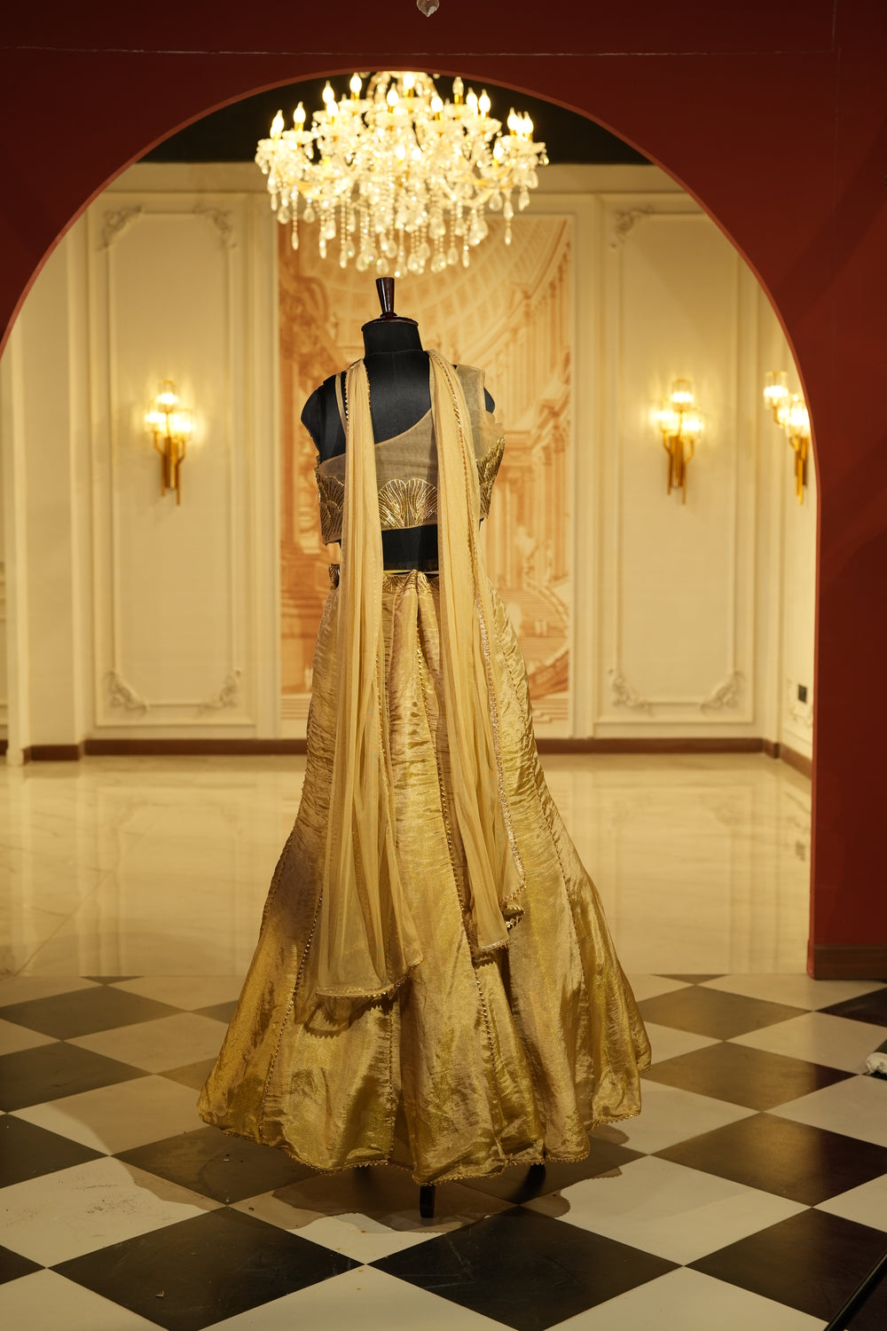 Auric Dynasty Lehenga