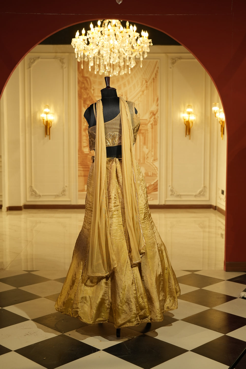 Auric Dynasty Lehenga
