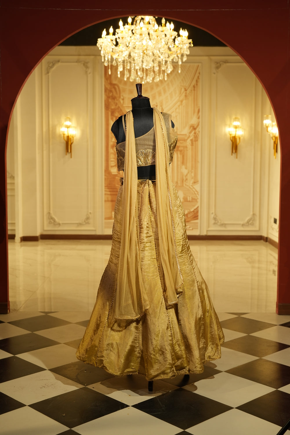 Auric Dynasty Lehenga