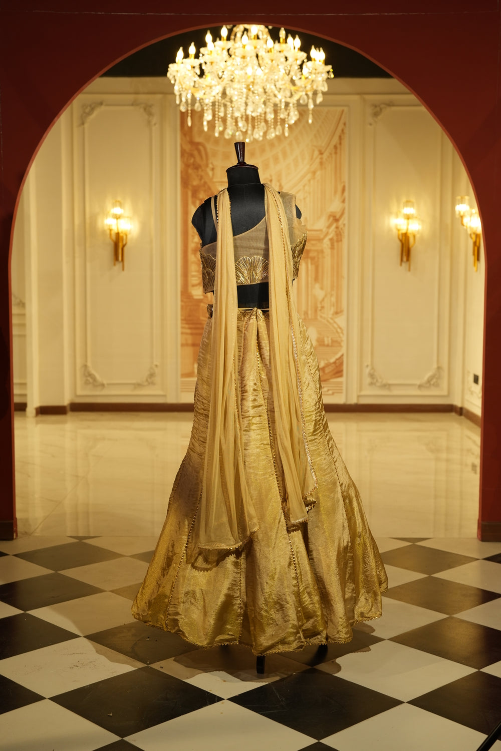 Auric Dynasty Lehenga