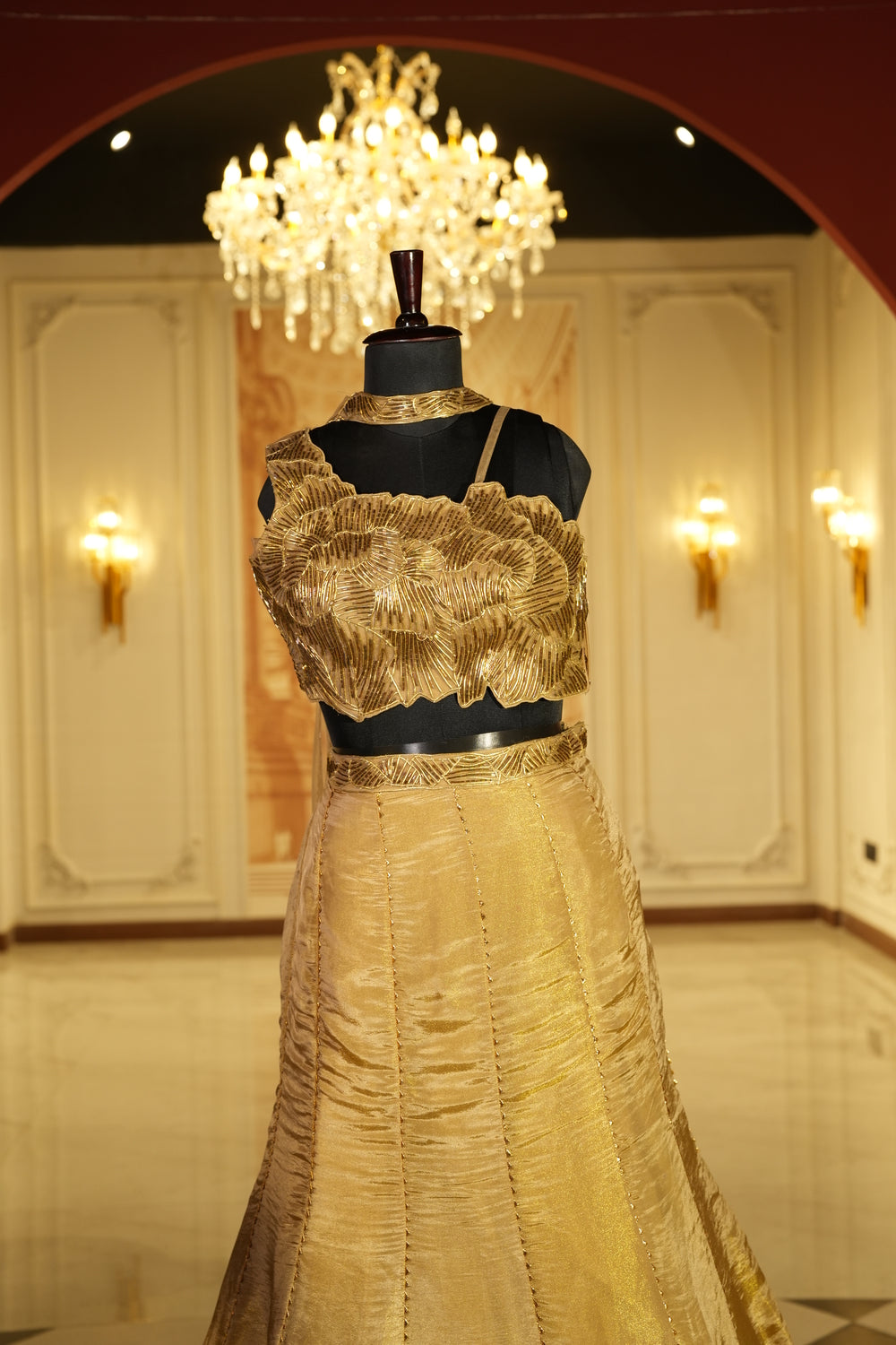 Auric Dynasty Lehenga
