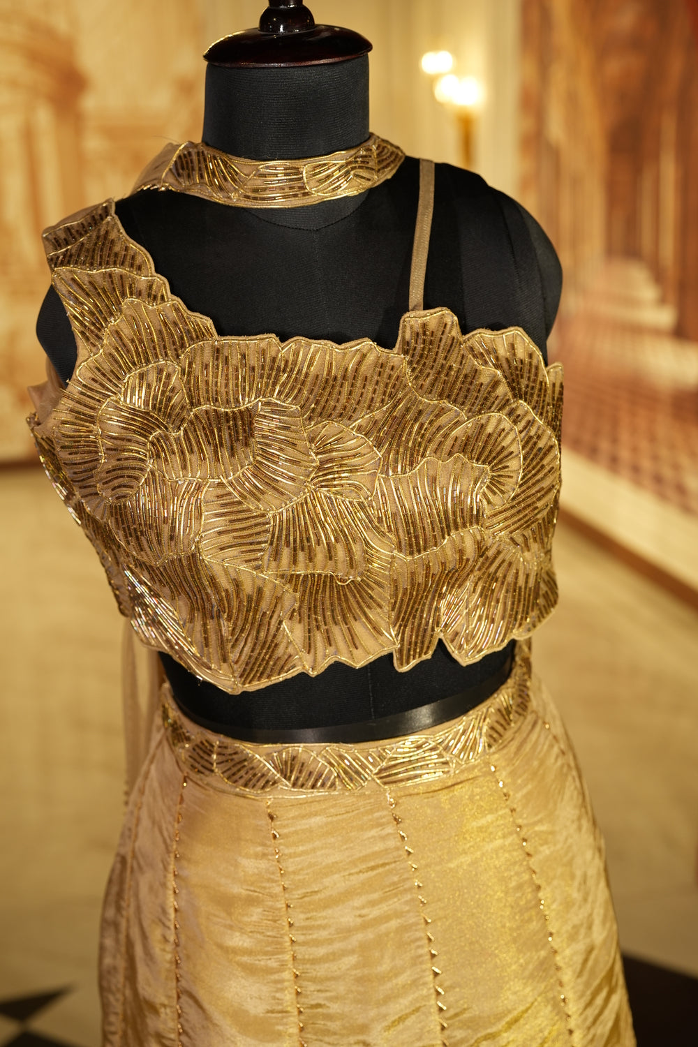 Auric Dynasty Lehenga