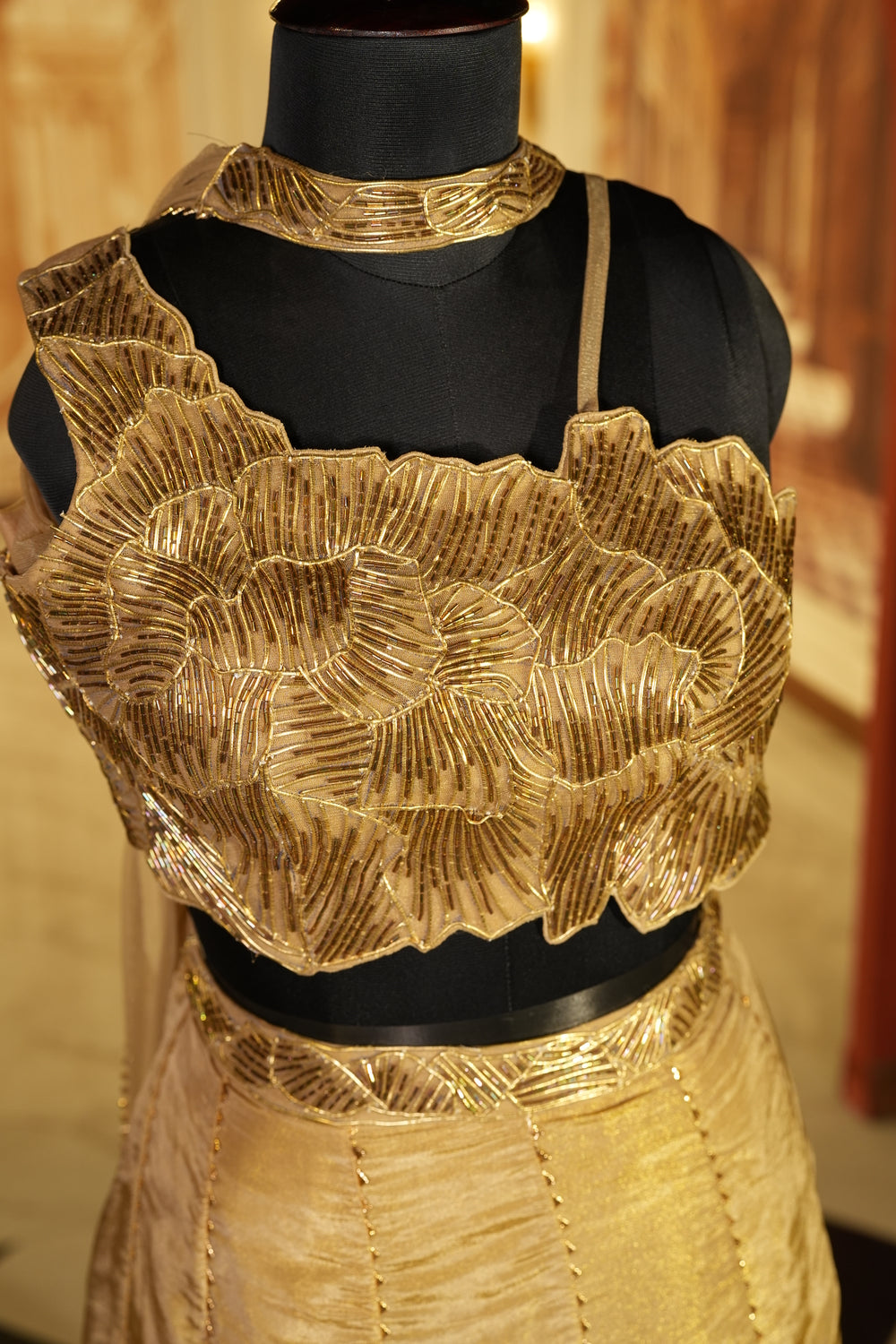 Auric Dynasty Lehenga