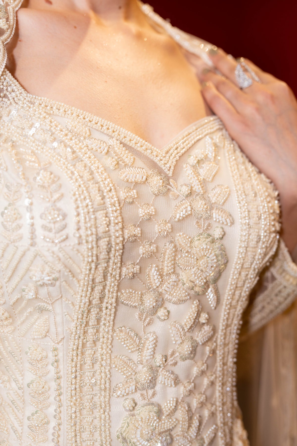 Noor-e-Ivory Cape Set